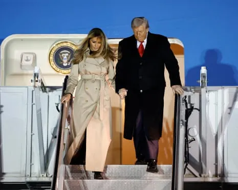 Donald Trump Preparing to Meet the King as Protesters Gather in London and Windsor